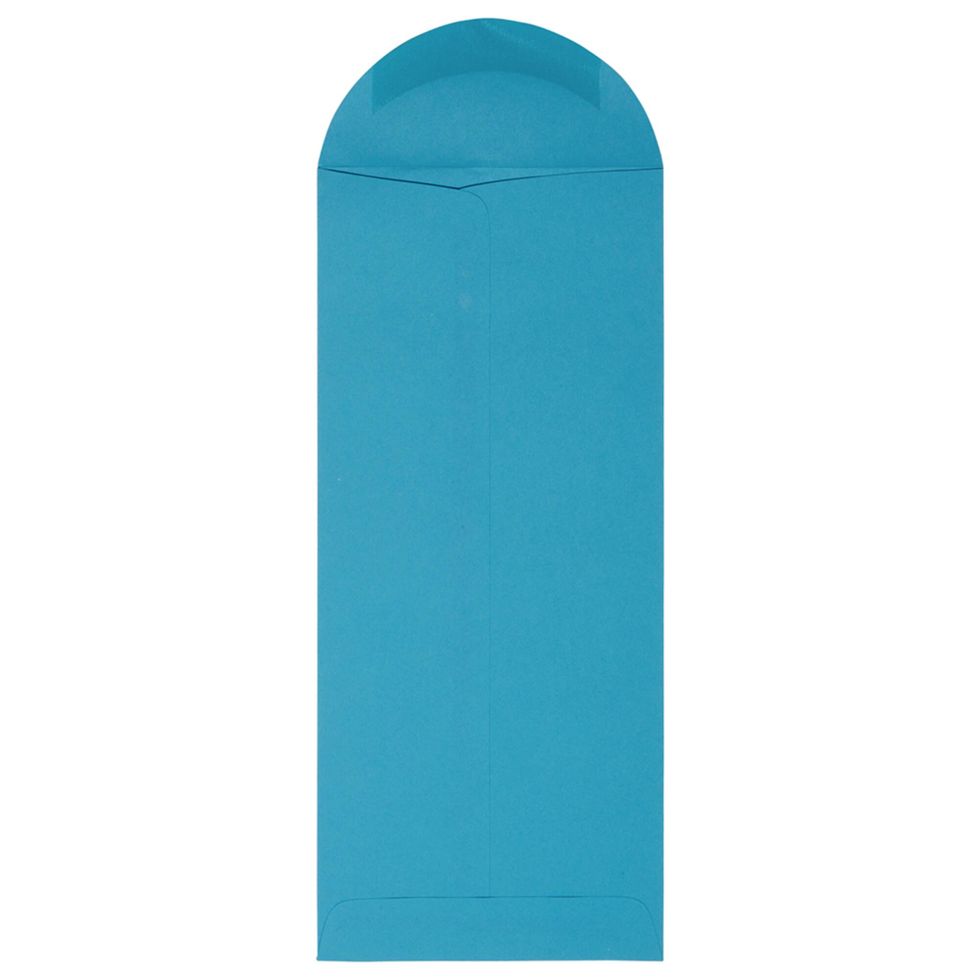 JAM Paper #14 Blue Recycled Policy Business Envelopes, 25ct.